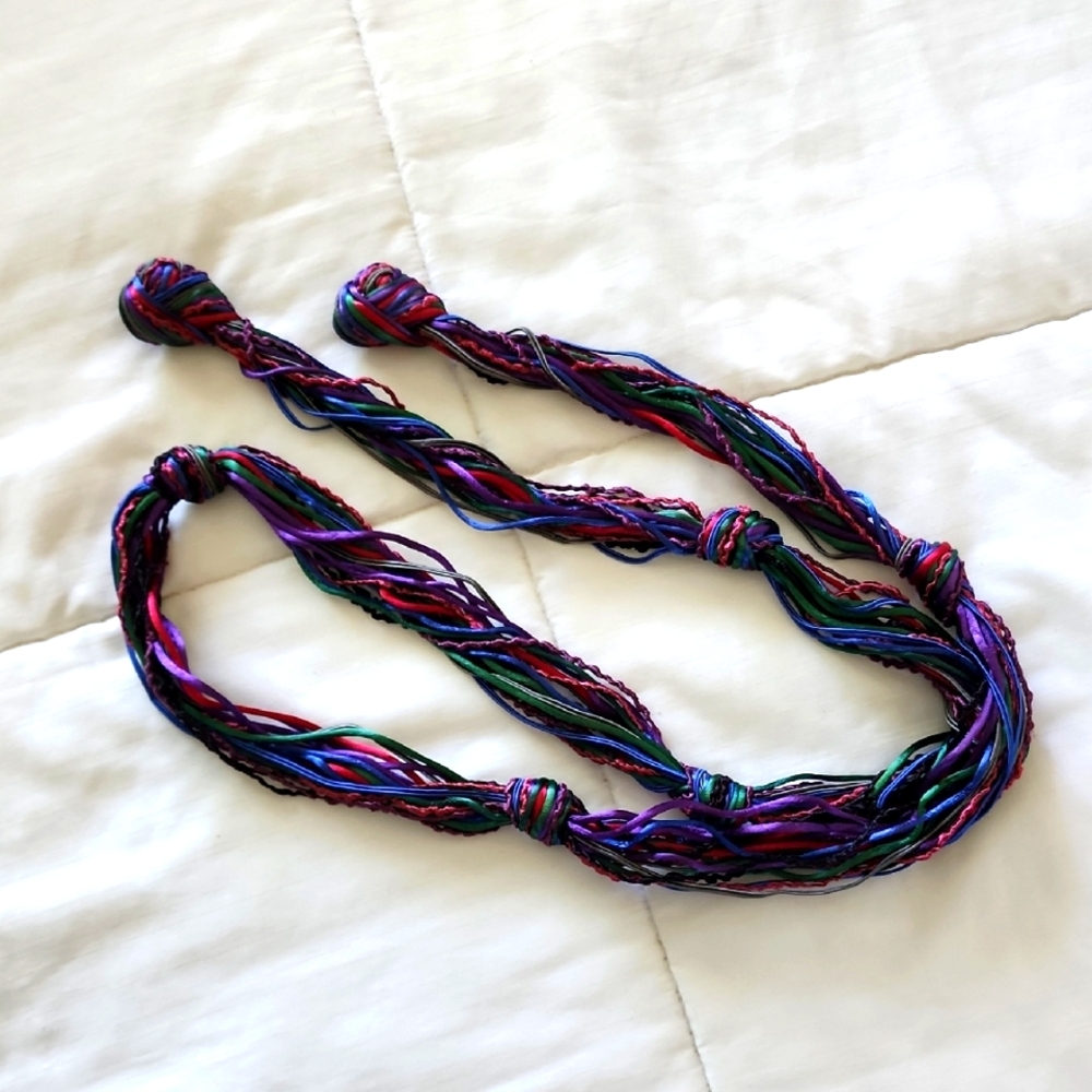 Colorful Twisted Rope Belt